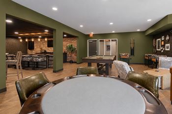 Speakeasy style lounge